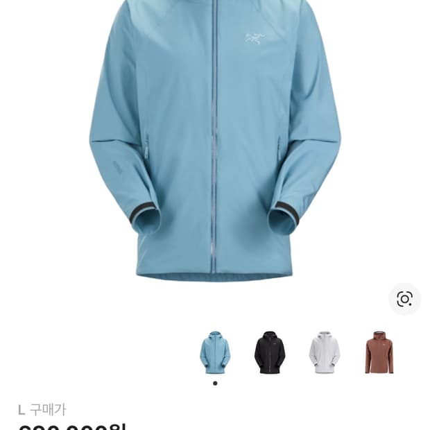 아크테릭스 카딘 후디 솔레스 L