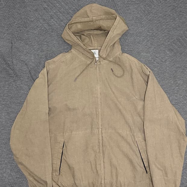 폴리테루 집 후디 파카 카키베이지 xl