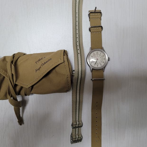 타이맥스 x 나이젤 카본 - 데저트 워치