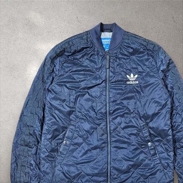 아디다스 퀼티드 슈퍼스타 누빔 자켓 패딩 100