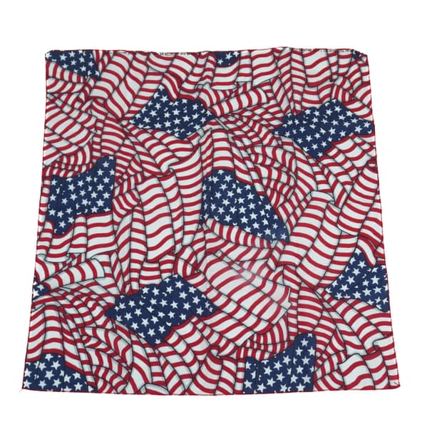 빈티지 미국 국기 반다나 | Made in USA