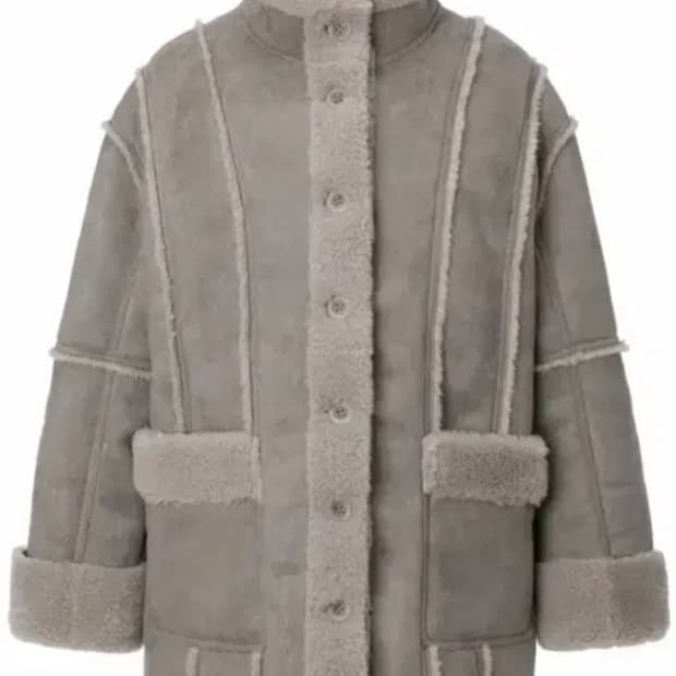 쓰리타임즈 2025FW 무스탕 자켓