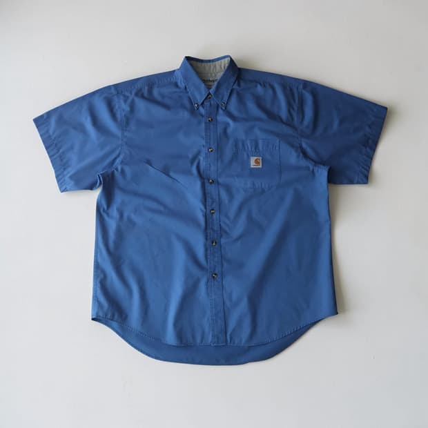 칼하트 면 오버핏 반팔셔츠 XXL