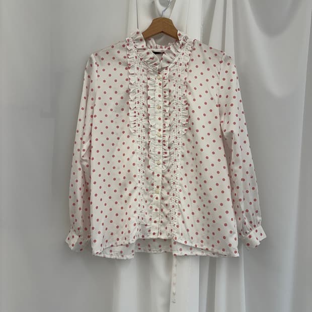 Baby Dot Ruffle Shirts