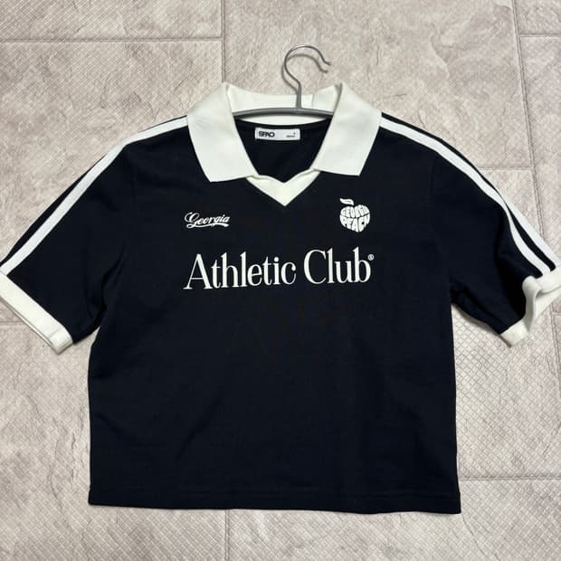 SPAO 스파오 반팔 카라티 블랙