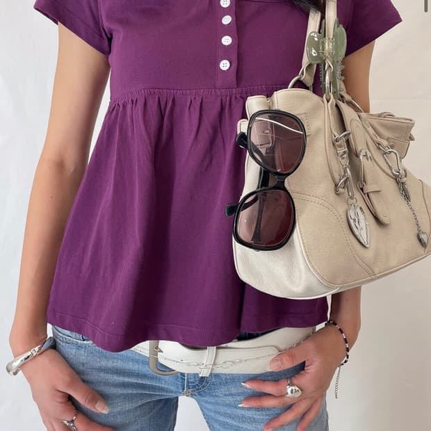 디망쉬 Lily T-shirt (purple)