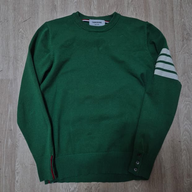 톰브라운 뉴욕 여성 시그니처 4라인 니트 (2)