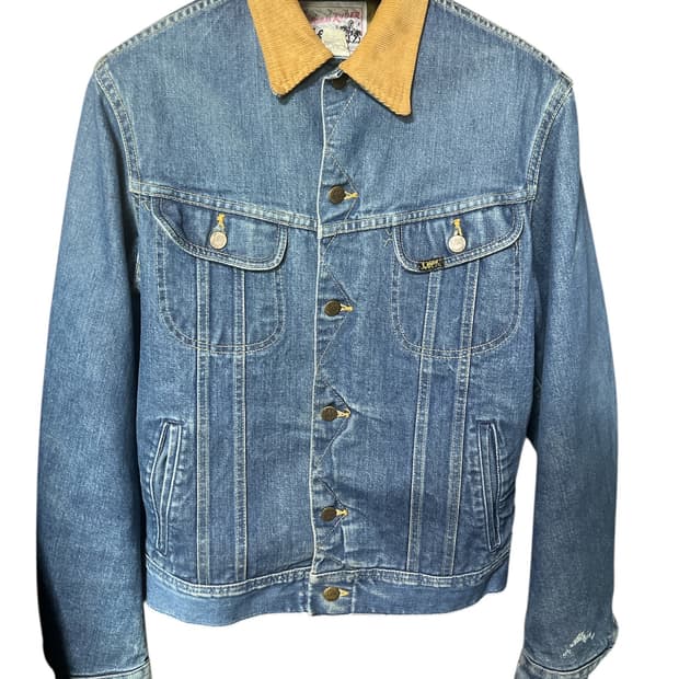 80s Lee 리 스톰라이더 데님 트러커 자켓 made in usa