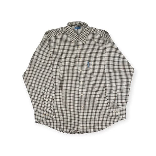 Swooplex 브라운체크 셔츠