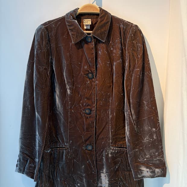 90s Krizia Poi velvet jacket