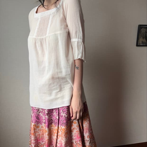 Vintage Lace Blouse