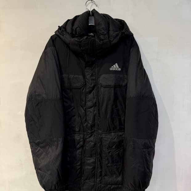 아디다스 블랙 패딩