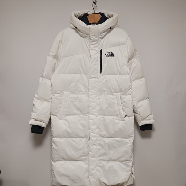 노스페이스 노스페이스 화이트 롱패딩