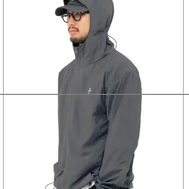 미개봉 새상품) 실리카겔 x 하이츠 콜라보 윈드브레이커 바람막이
