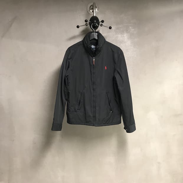 폴로 랄프로렌 기모 페리 자켓 블랙 S