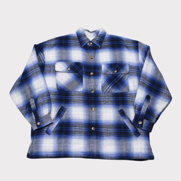 [M] 빈티지 재팬 양털 플란넬 셔츠