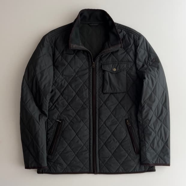 헨리코튼 다이아 퀼팅 자켓 105