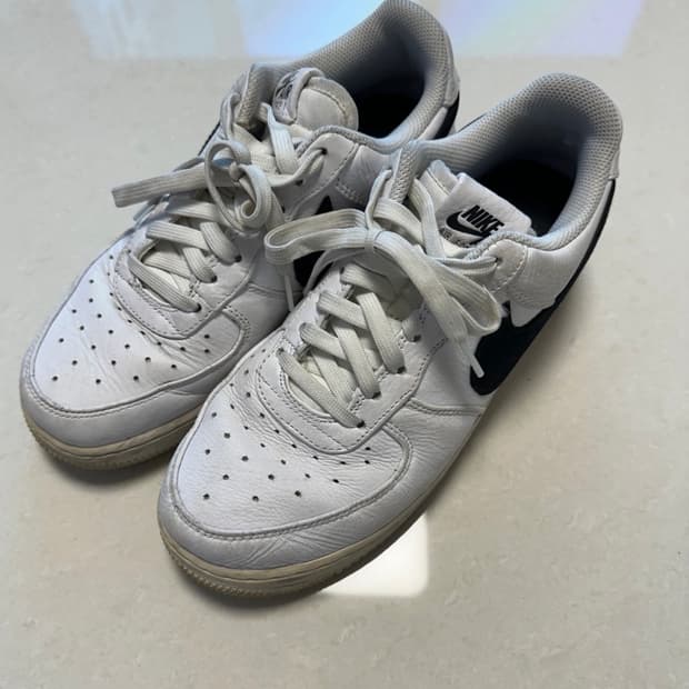 나이키 포스 흰검 250