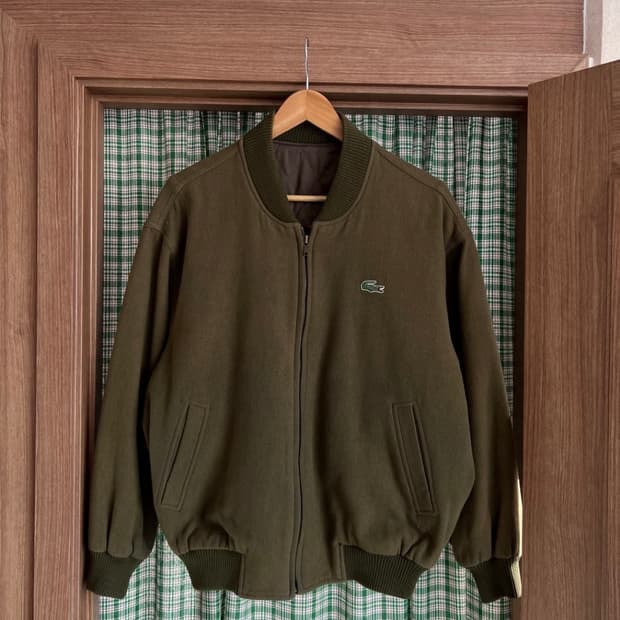 라코스테 모직 자켓 100사이즈