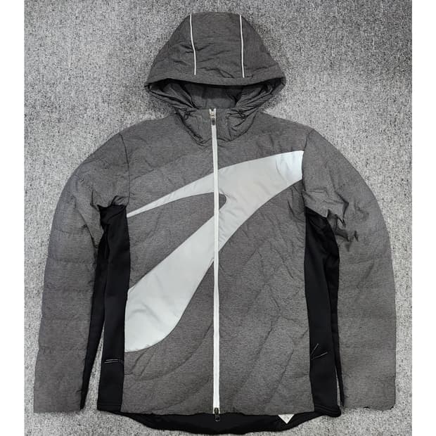 브룩스 나이트런 경량 러닝 후드 패딩 자켓  L