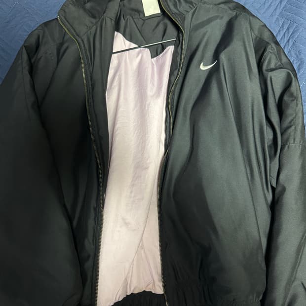 나이키 NRG 솔로 스우시 사틴 봄버 자켓 XL Size