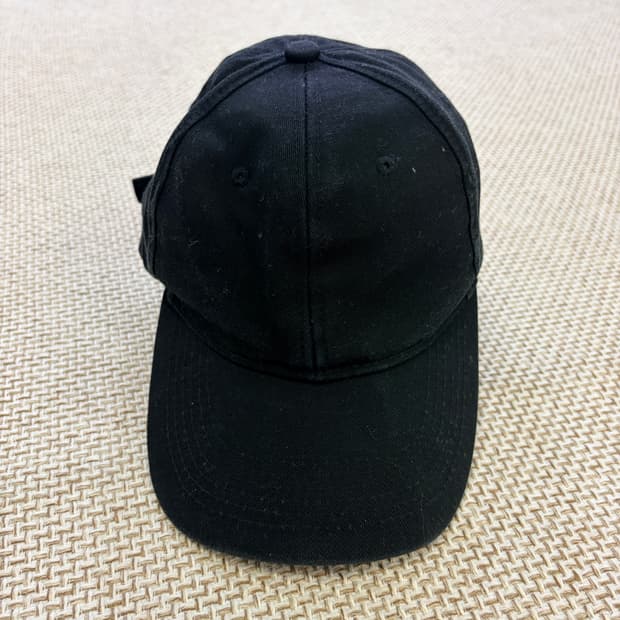 F 빈티지 블랙 캡모자 0706D