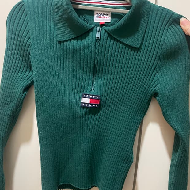 타미진스 골지 니트 집업 s