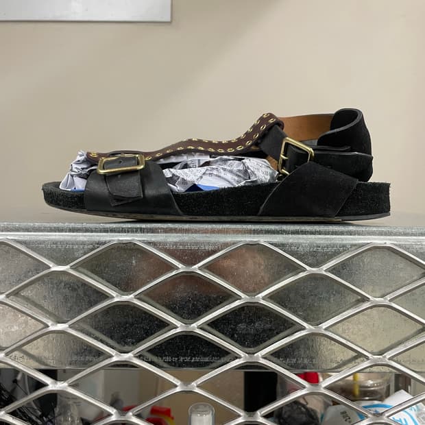 이자벨마랑 레니오 스터드 샌들 40 (gr-4269)