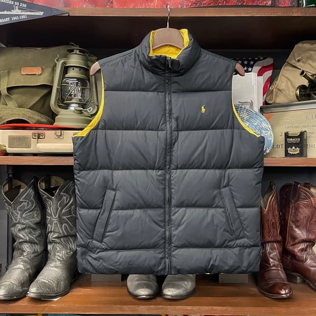 폴로 랄프로렌 리버시블 다운 베스트 조끼 패딩 N54