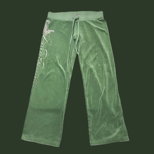 쥬시꾸뛰르 벨루어 팬츠