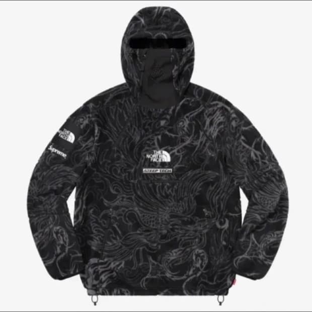 슈프림 x 노스페이스 플리스 자켓 xl