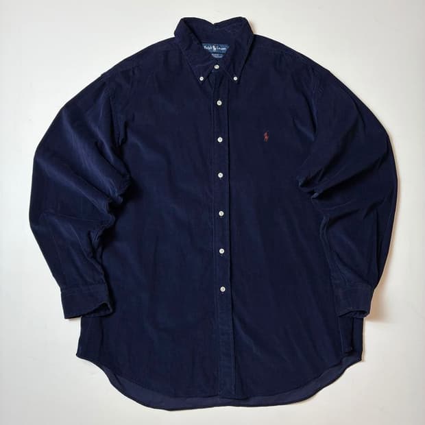 폴로 랄프로렌 00's 블레이크 코듀로이 솔리드 셔츠 PN8782