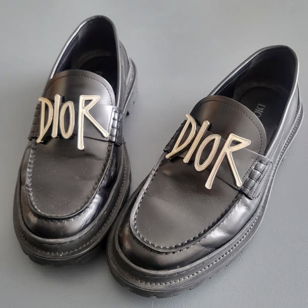 디올 x 스투시 익스플로러 로퍼