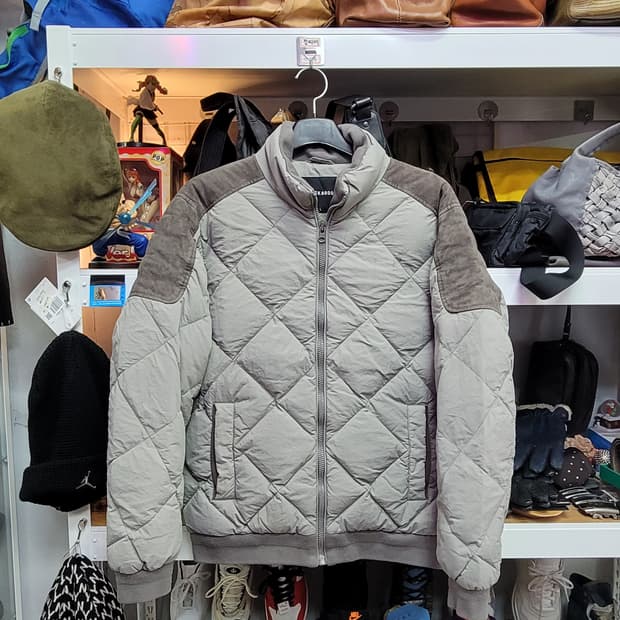 BUCKAROO 버커루 다이아몬드 퀼팅 패딩 점퍼 (오리털)