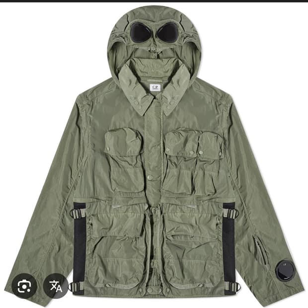 cp컴퍼니 24시즌  크롬r 유틸리티 자켓 