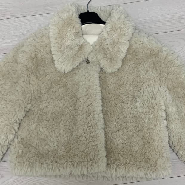 메이비베이비 퍼 자켓