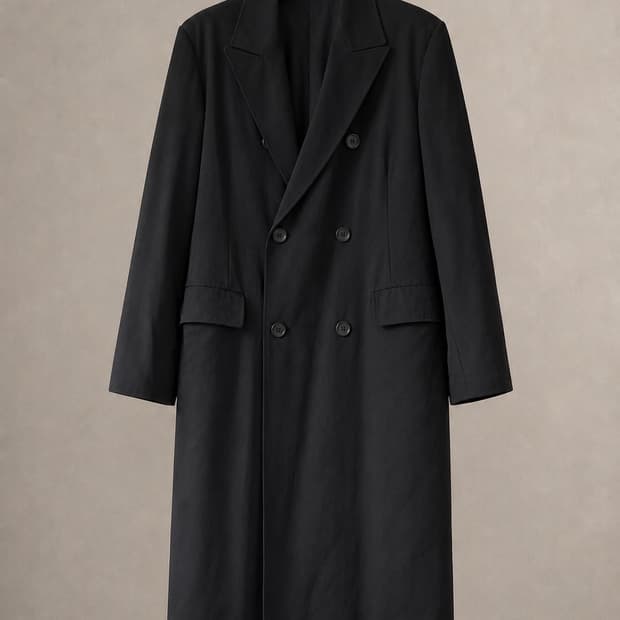 Yohji yamamoto pour homme double coat