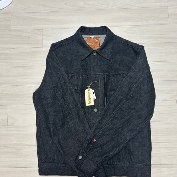 [40] 슈가케인 1953 데님자켓 블랙 팝니다.