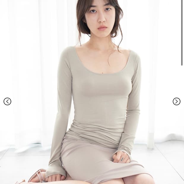 Vera Tee - dry beige M