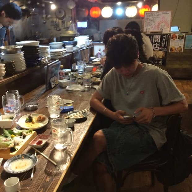 휴먼메이드 반팔 회색L