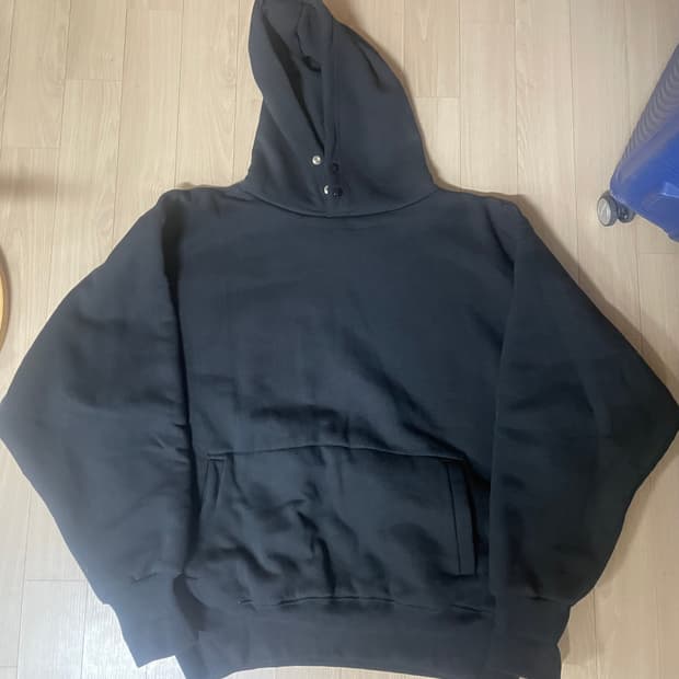 캠버 camber 더블페이스 후드 블랙 xl