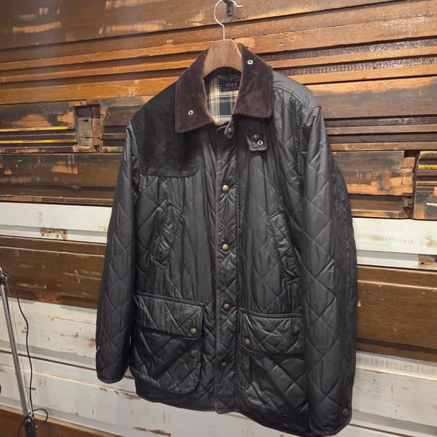 폴로랄프로렌 퀼팅자켓