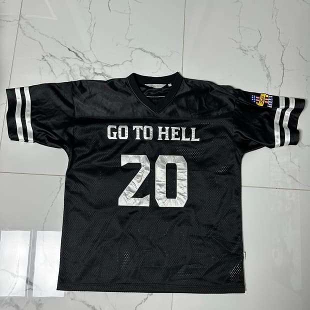 페치 선데이 져지 블랙 FOOTBALL RACING JERSEY