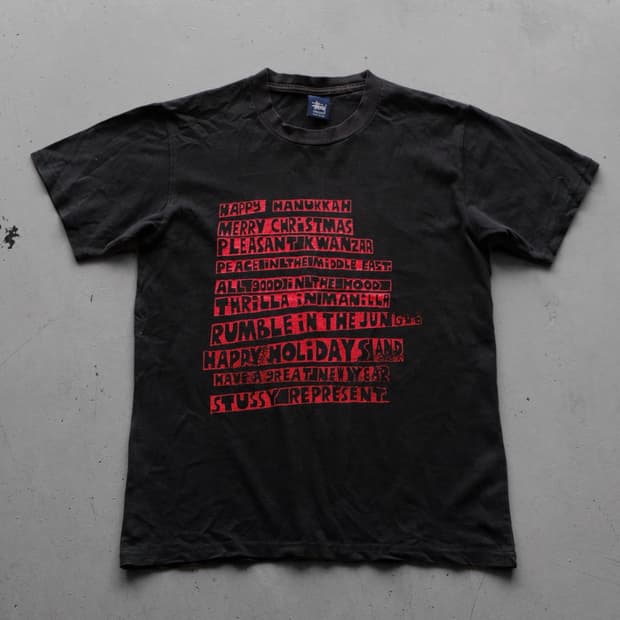 1990s Made In USA Stussy T-Shirt