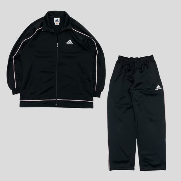 00s 아디다스 트랙 자켓 팬츠 셋업