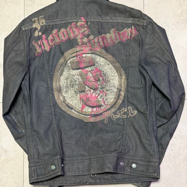 Diesel Y2K Archive Graphic Denim Jacket