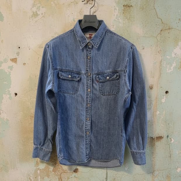 90's Levi's 여성 데님 셔츠 L
