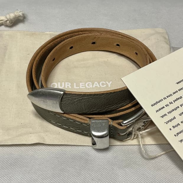 [80,90,100]아워레가시 26ss 2cm 벨트/카키