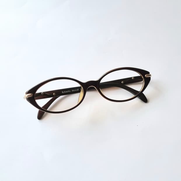 데드스탁 Y2K 무드 낭낭한 유니크 빈티지 안경테  1456