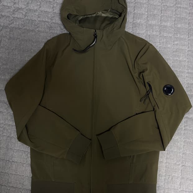 CP컴퍼니 25FW 플리스 풀 집업 후드 자켓